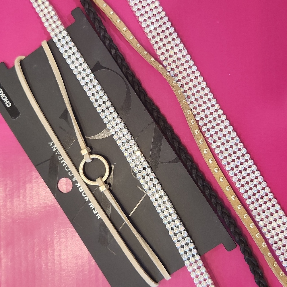 Lot of Choker Necklaces